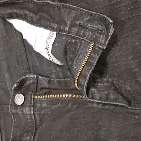 Mens Levi's 559 Relaxed Fit black jeans size 33/34 - Picture 8 of 8